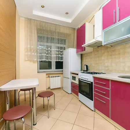 公寓 On Lva Tolstoho Street 基輔